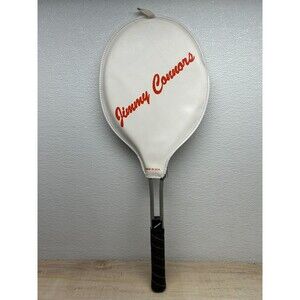 Vtg 1970s Wilson Jimmy Connors Tensor Mach I Tenis Racket Aluminum Frame 4.5"